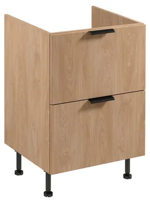 Obrázek produktu pro Spodní šuplíková kuchyňská skříňka SALERNO - šířka 60 cm, dub