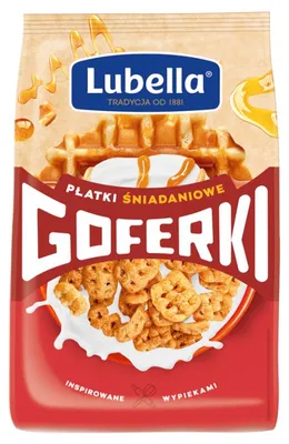 Produktbild von Lubella Frühstücksflocken „Goferki“ 250 g