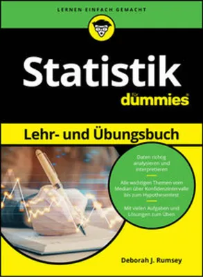Obrázok produktu pre Statistik Lehr- und Übungsbuch für Dummies