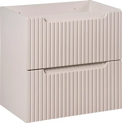 Produktbild von Waschtischunterschrank 60cm Riva mit 2 Schubladen, Kaschmir