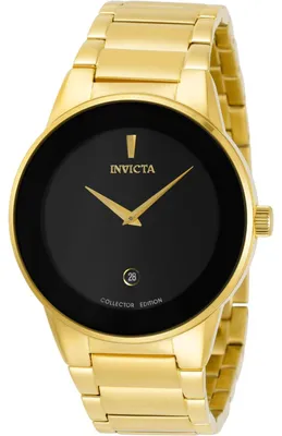 Produktbild von Invicta Specialty 30536 Herrenuhr - Quarzwerk - Edelstahl mit schwarzem Zifferblatt - 40 mm