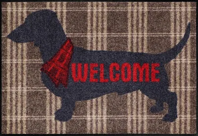 Produktbild von Salonloewe WELCOME DOG Fußmatte Wohnmatte 50 x 75 cm