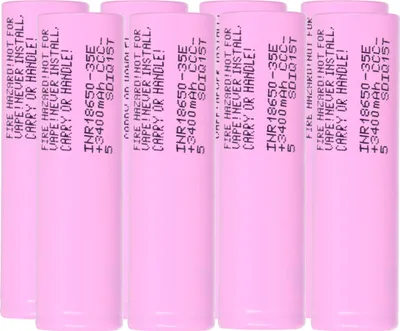 Immagine prodotto di 8x Samsung INR18650-35E 3500mAh 3.7V - 18650 Akku