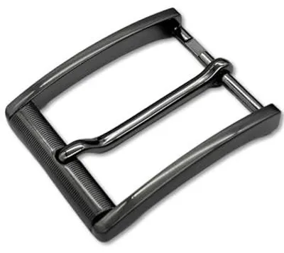 Zdjęcie produktu dla Klamra do paska męska 40 mm szara metal zapięcie dla mężczyzny