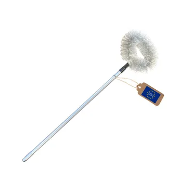 Produktbild von BawiTec Staubwedel Teleskop-Staubbiene oval Staubbesen Staubwischer Stiel ausziehbar Teleskopstiel