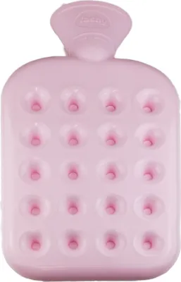 Produktbild von Fashy Waben-Wärmflasche 1,2 L rosa