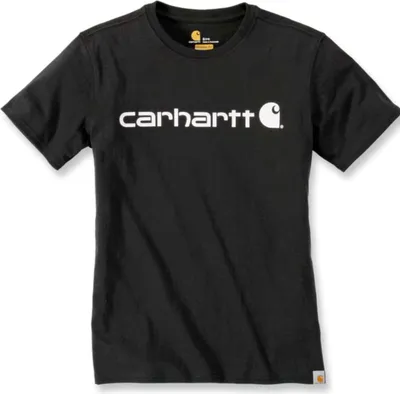 Produktbild von CARHARTT Bekleidung Carhartt Logo Shirt schwarz Black Größe