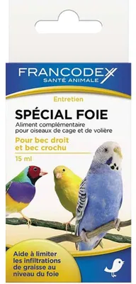 Productafbeelding van Francodex Vogelproduct - Leverbescherming, 15 ml