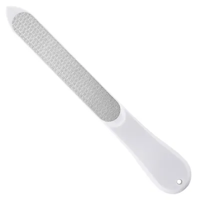 Immagine prodotto di INF Lima Unghie Acciaio Inossidabile 14.8cm Manico PP per Manicure 5pz
