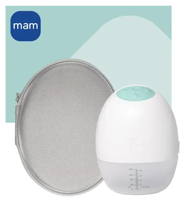 Produktbild von MAM Move Handsfree Milchpumpe mit Travel Case, elektrisch & kabellos – MAM Move + Travel Case