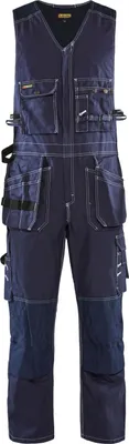 Produktbild von Blakläder Kombihose 2650 1370 in zwei Farben, Farbe:marineblau, Größe:156 (C114)