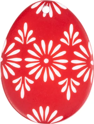 Obrázek produktu pro Dekorace vajíčko růžová - 35x25 mm - Růžová