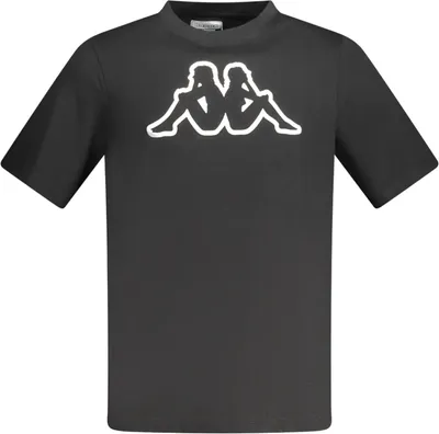 Produktbild von Herren-Kurzarmshirt, Schwarz, Regular Fit, Rundhalsausschnitt, Print-Design