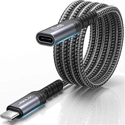 Immagine prodotto di Cavo adattatore da spina USB-C a presa USB-C di JSAUX, 100 W/5 A, 1 m