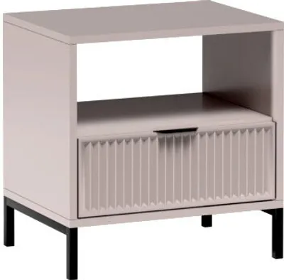 Produktbild von Minio, Nachttisch "Asti" 54.5 cm, Kaschmir Farbe