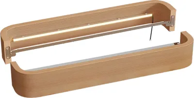 Produktbild von Sawo Sauna Led Beleuchtung, Holzkurvenleuchte 610 mm