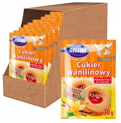Produktbild von Gellwe Vanillinzucker 30 g, 60 Stück