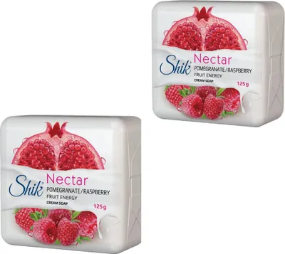 Produktbild von 2x 125 g Shik Cremeseife Nectar Granatapfel und Himbeere