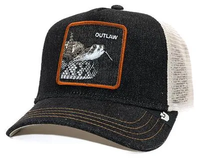 Zdjęcie produktu dla Czapka typu trucker Goorin Bros. Denim Snake, ciemny denim