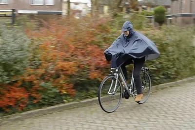 Produktbild von Regen Poncho Mirage Polyester - Schwarz