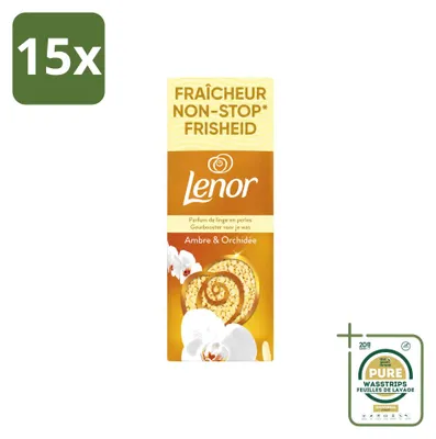 Obrázek produktu pro 15 kusů vonných perliček Lenor Geurperlen Goldene Orchidee – 570 g – balení