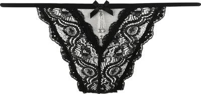 Produktbild von Petite fleur gold String schwarz Größe 44/46