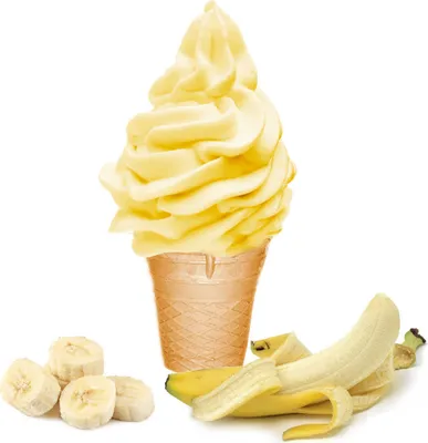 Zdjęcie produktu dla Miękkie lody bananowe w proszku 1 kg