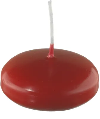 Produktbild von Schwimmkerzen Erdbeere 40 x Ø 80 mm, 8 Stück