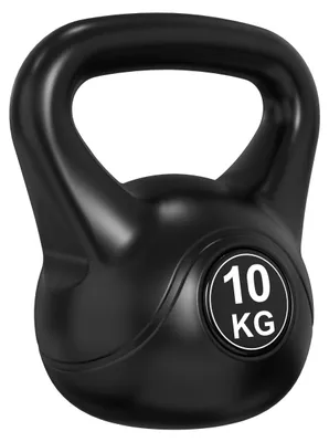 Image de Kettlebell polyéthilène PE 10kg noir