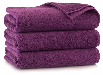 Image de Serviette de bain, coton égyptien, épaisse, Kiwi 50 x 100, violet