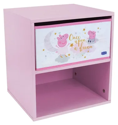 Image de Noptiera Fun House Peppa Pig, MDF, rose, 36x33x30cm