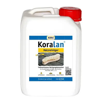 Produktbild von KORA Koralan Holzreiniger 2.5 Liter Farblos Konzentrat