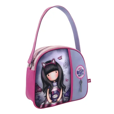 Produktbild von Handtasche Gorjuss Cheshire cat Lila (30 x 28,5 x 11,5 cm)