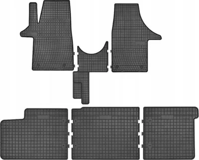 Immagine prodotto di TAPPETINI IN GOMMA VW TRANSPORTER T5 T6 6 posti 2003-2024