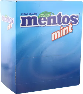 Produktbild von mentos mint Duo Kaubonbons 250x 2 Dragees