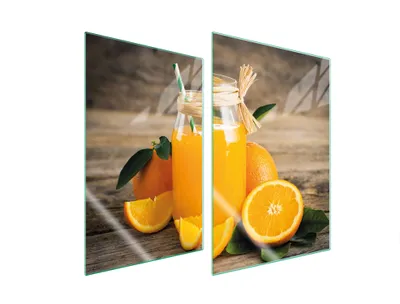 Imagen del producto de Platos De Vidrio Protector Para Cocina, 2 Unidades, 35X52 Cm, Para Frutas