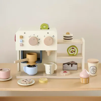 Produktbild von Kaffeemaschine aus Holz NOISETTE 22 tlg