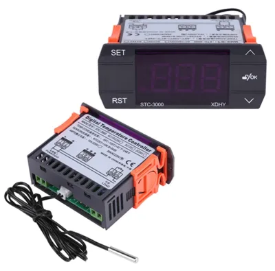 Temperaturregler STC-3000, digital, wasserdicht, 110–220 V