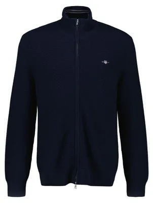 Produktbild von Baumwolle Pique Zip Cardigan