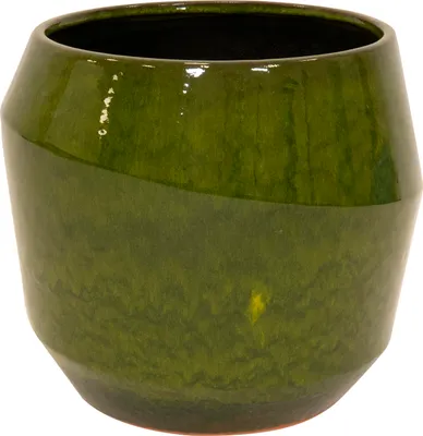 Produktbild von Ter Steege Blumentopf-Pflanzgefäß, Keramik, Grün-Mehrfarbig, Durchmesser 43 cm, Höhe 39 cm