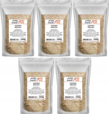 Zdjęcie produktu dla CZOSNEK MIELONY 5kg Suszony aromatyczny przyprawa naturalna jakość Kol-Pol
