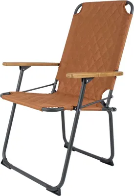 Image de Bo-Camp Chaise de camping pliante Jefferson brun argile