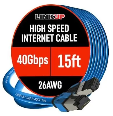 Zdjęcie produktu dla Kabel ethernet CAT8 40 gb/s RJ45 ekranowany 2000 mhz do routera
