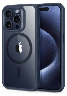 Zdjęcie produktu dla Husa pentru iPhone 15 Pro Max - ESR Classic Hybrid HaloLock - przezroczysty czarny