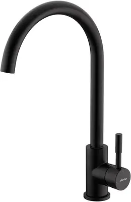 Produktbild von Famanu Küchenarmatur - drehbar, aus Edelstahl, wassersparend