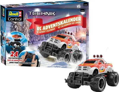 Produktbild von REVELL Adventskalender RC-Truck 01045 2-Kanal-Fernsteuerung ab 8 Jahren