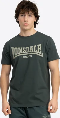 Image de T-shirt homme coupe régulière FULWOOD Green/Green M Lonsdale