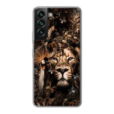 Produktbild von MuchoWow® Handyhülle Schutzhülle Hülle für Samsung Galaxy S22 Plus Tiere - Collage - Schmetterling Silikon Softcase Handy Hülle - Schutzabdeckung