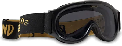 Produktbild von Geistermaske Schwarze Rauchlinse für DMD Retro Seventyseven Racer Helm