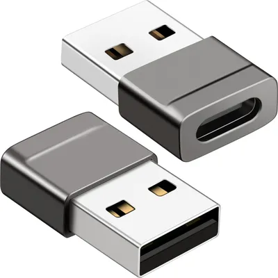 Obrázek produktu pro INF Adaptér USB na Type C - Space Gray - 2 kusy